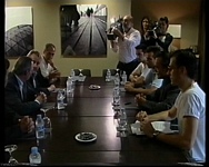 Reuni&oacute; a l'Hotel AC Gav&agrave; Mar amb Josep Piqu&eacute; (23 de setembre de 2006)